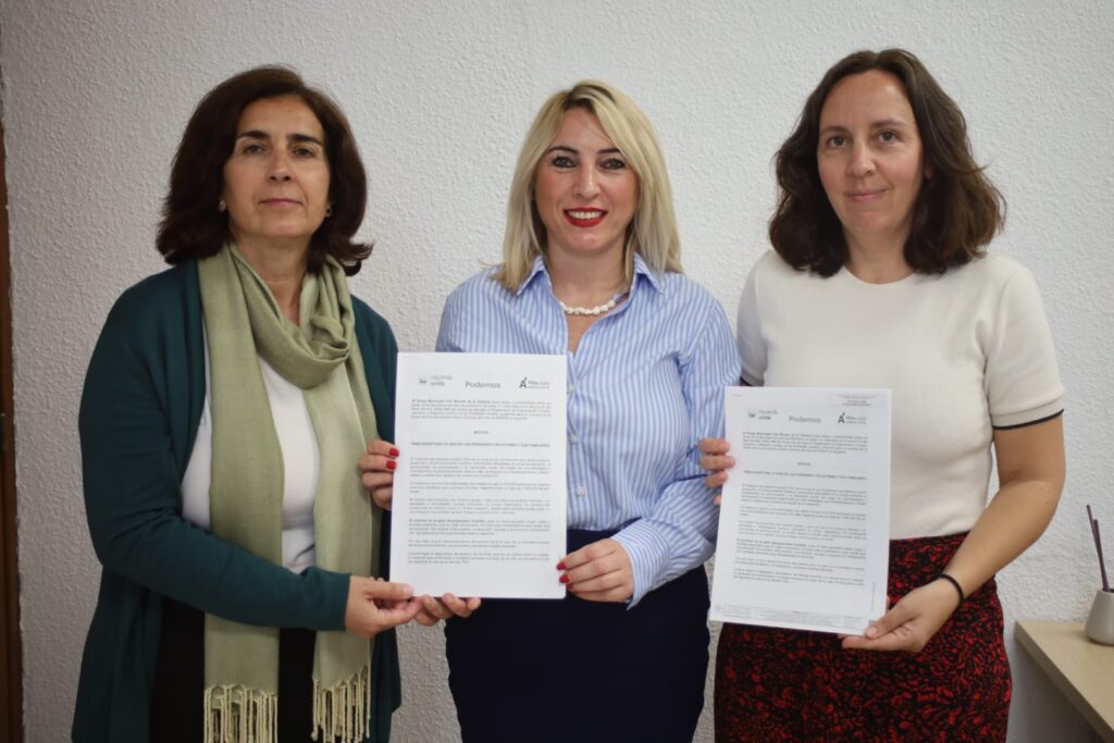 Con Rincón presenta una moción sobre las personas Tea/ Foto Joaquin Belmonte