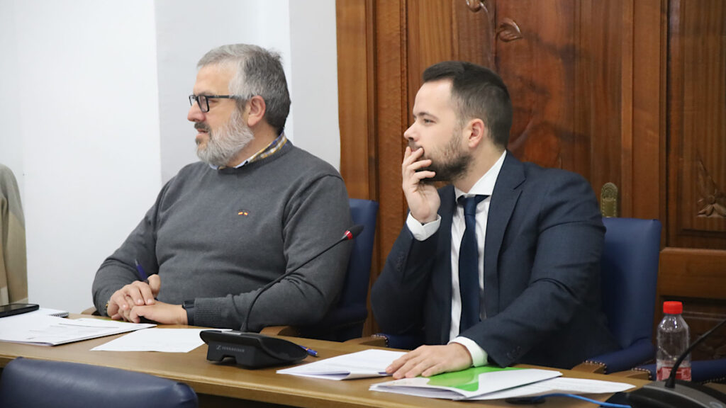 Carlos Chinchilla en el pleno del pasado marzo / Foto Joaquín Belmonte