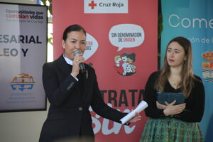 Lola Ramos en el evento de Cruz Roja/ Foto Joaquín Belmonte Galiana