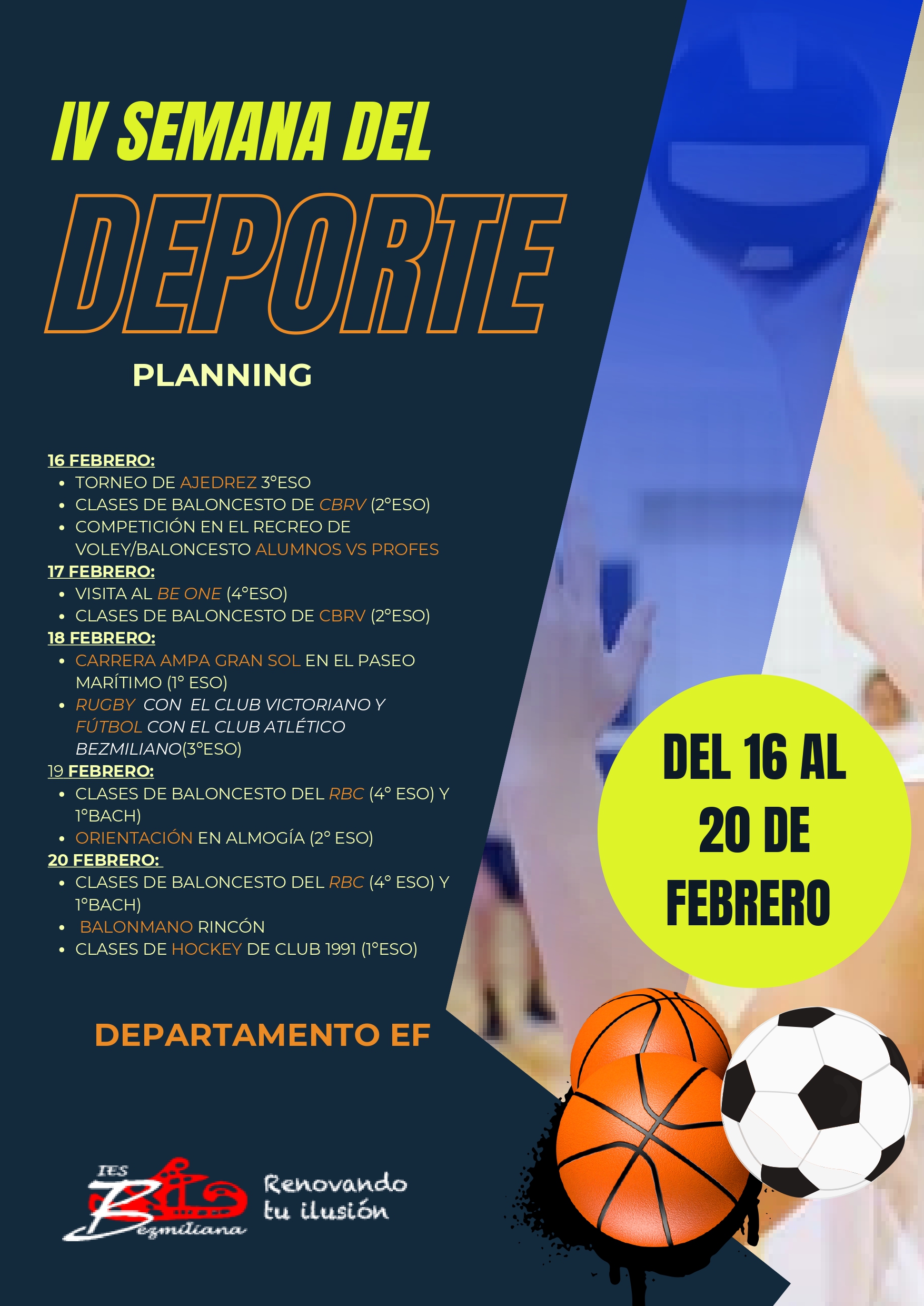 IV SEMANA DEL DEPORTE