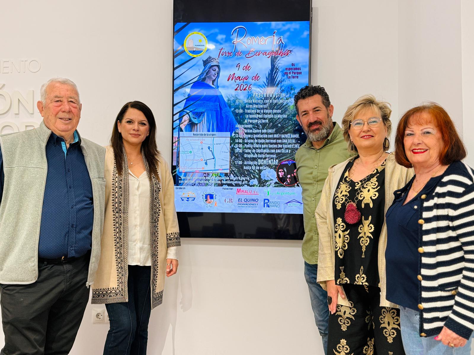 Foto presentación Cartel Romeria