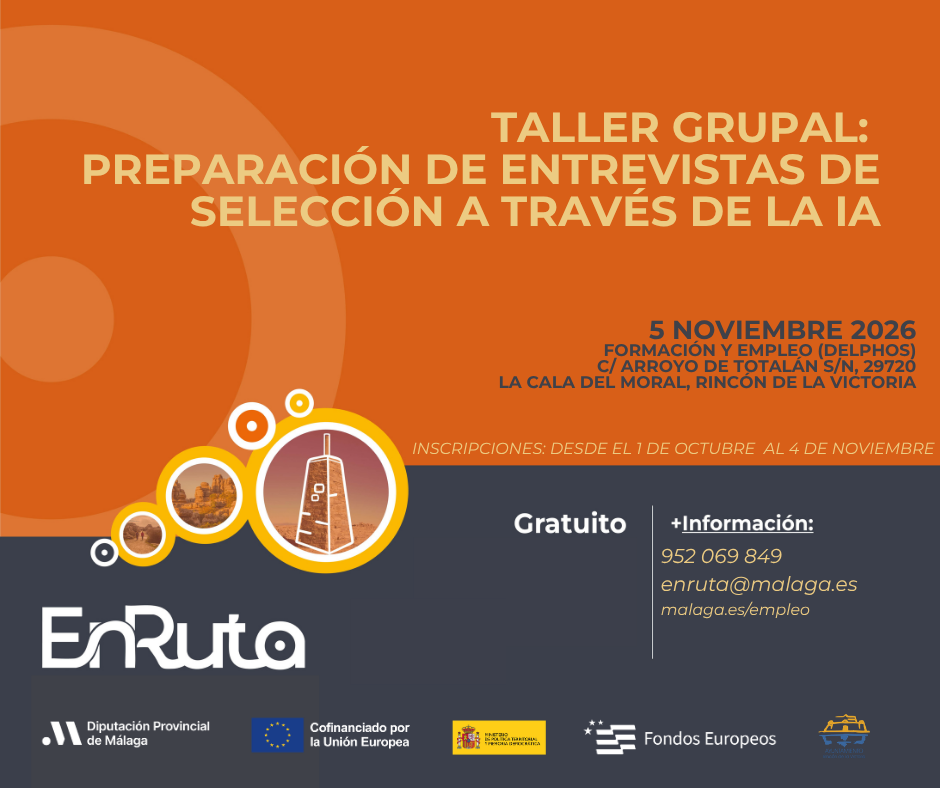 Cartel Rincón Taller IA 5 noviembre