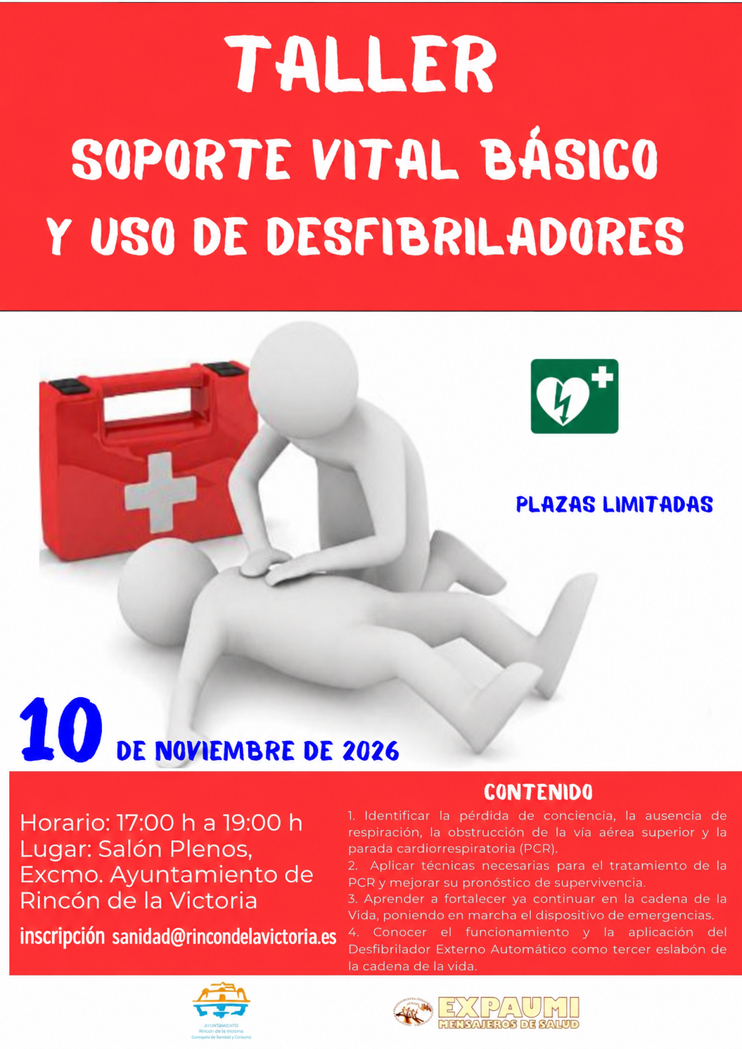 Taller soporte vital básico